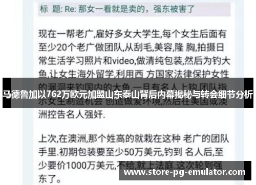 马德鲁加以762万欧元加盟山东泰山背后内幕揭秘与转会细节分析 马德鲁加以762万欧元加盟山东泰山背后内幕揭秘与转会细节分析